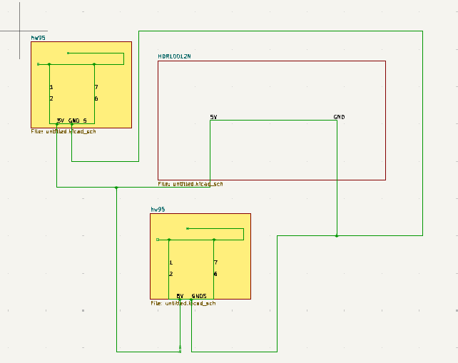 Circuit diagram for the locomotion system's power input.